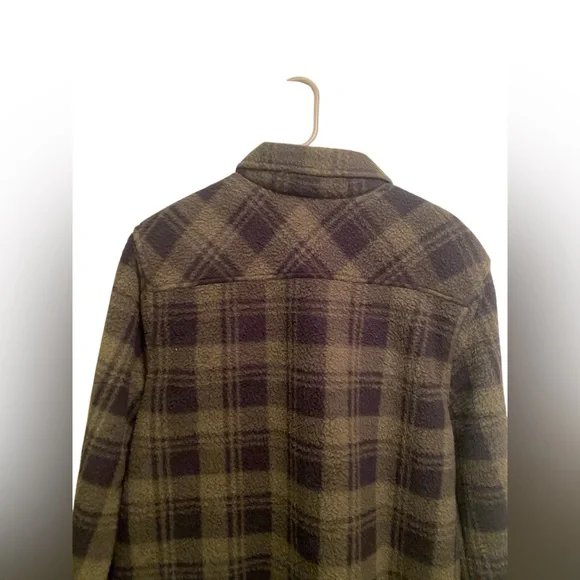O’neill “Glacier Plaid High Pile Superfleece”. Size L. New with tags - Picture 6 of 8